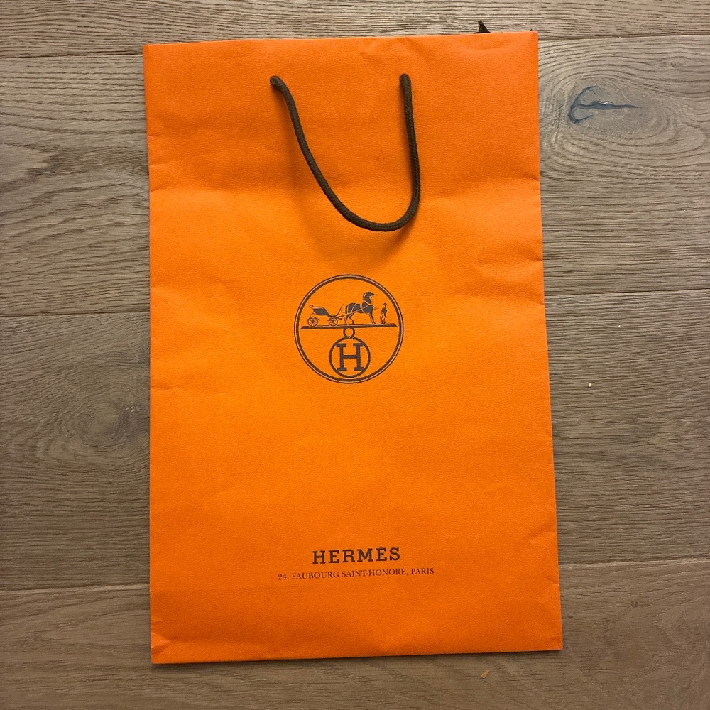 Large Hermes Shopping Bag